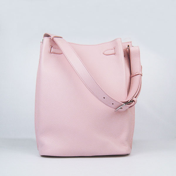 Replica Hermes Jypsiere 34 Togo Leather Messenger Bag Pink H2804 - 1:1 Copy